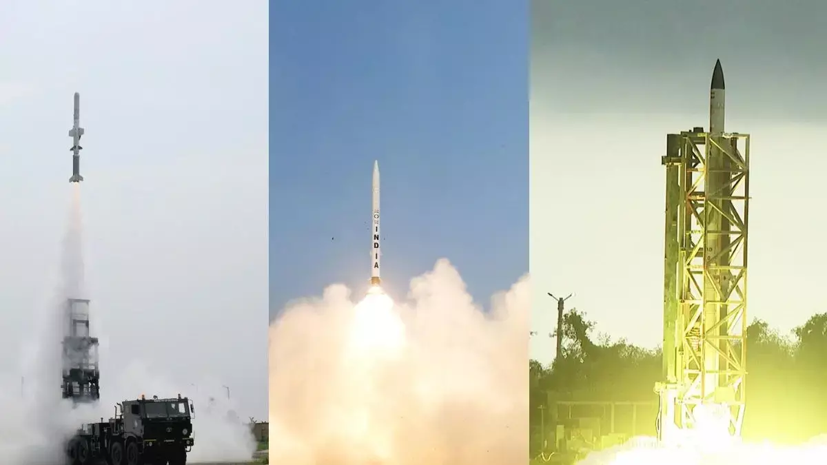DRDO ने तीन सफल मिसाइल परीक्षण कर रचा नया कीर्तिमान