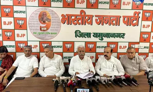Yamunanagar मोदी सरकार के 12 साल पर विधायक अरोड़ा का बयान Yamunanagar मोदी सरकार के 12 साल पर विधायक अरोड़ा का बयान