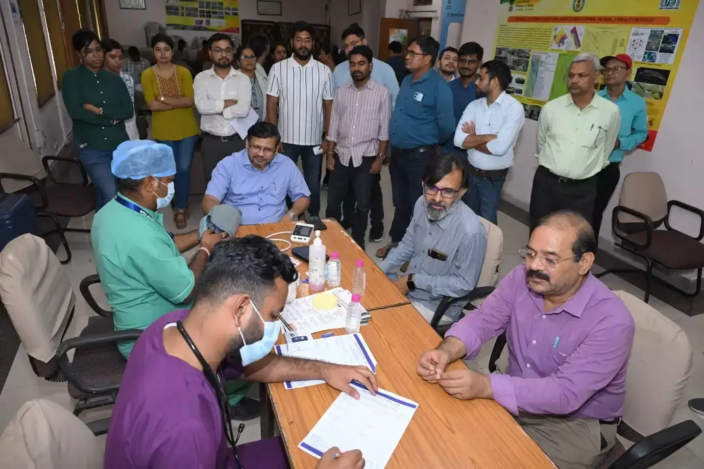 Jaipur: आयुष्मान आरोग्य शिविर में टीबी जागरूकता और जांच पर जोर Jaipur: आयुष्मान आरोग्य शिविर में टीबी जागरूकता और जांच पर जोर