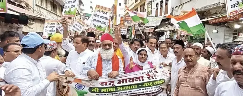 Ajmer: गोमाता को राष्ट्रीय पशु घोषित करने की उठी जोरदार आवाज Ajmer: गोमाता को राष्ट्रीय पशु घोषित करने की उठी जोरदार आवाज