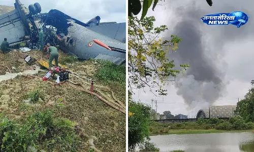 असम में IAF का AN-32 विमान लैंडिंग के दौरान दुर्घटनाग्रस्त, पायलट की मौत की आशंका