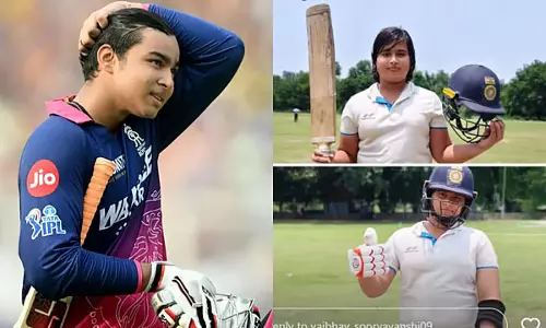Vaibhav के भाई आशीर्वाद ने लगाया शतक, लोकल मैच में शानदार प्रदर्शन से बढ़ी चर्चा
