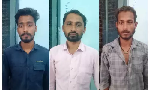 एम्बुलेंस चालक से दुर्व्यवहार और आपातकालीन सेवा में डाला बाधा, 3 युवक गिरफ्तार