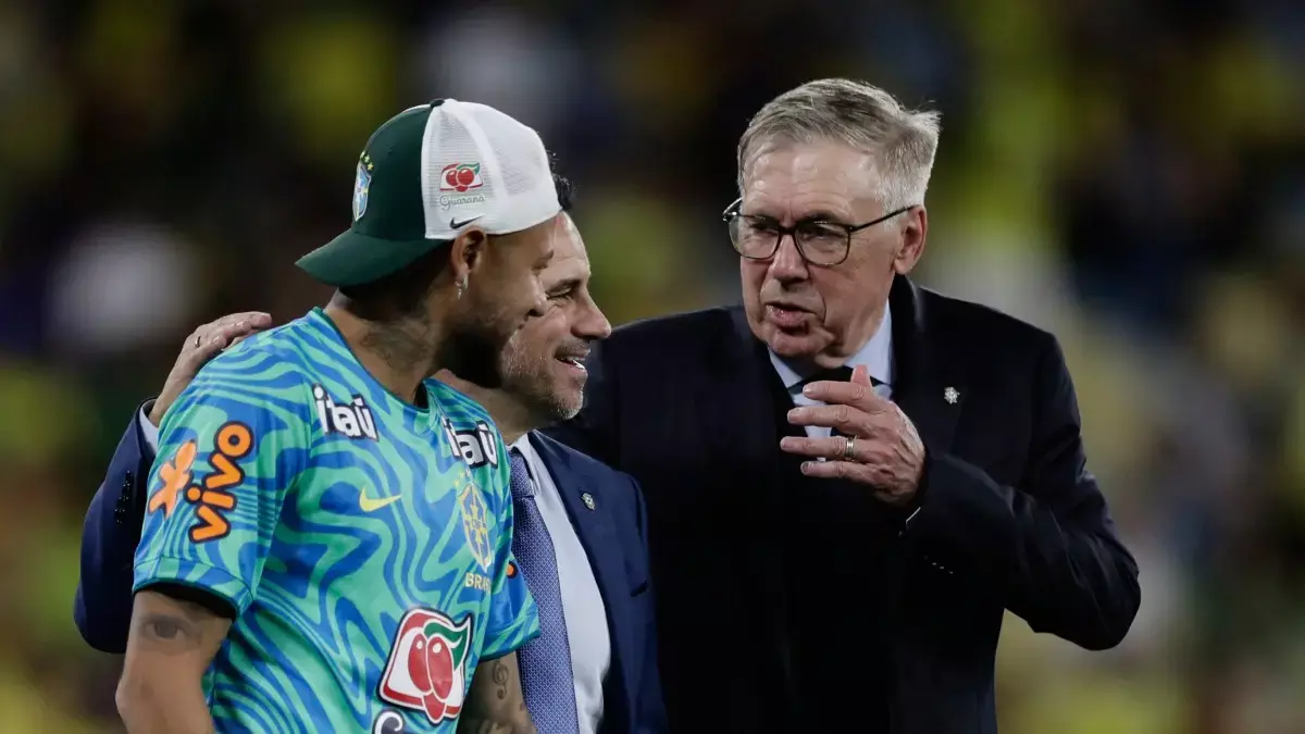 FIFA वर्ल्ड कप 2026: नेमार पर एंसेलोटी का बड़ा अपडेट, ब्राज़ील को लगा झटका FIFA वर्ल्ड कप 2026: नेमार पर एंसेलोटी का बड़ा अपडेट, ब्राज़ील को लगा झटका