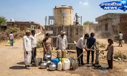 UP : बोरवेल खराब होने से जलापूर्ति ठप, भीषण गर्मी में कस्बेवासी पानी संकट से परेशान