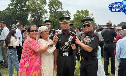 गिरिपार के बेटे ने बढ़ाया प्रदेश का मान, भारतीय सेना में लेफ्टिनेंट बने विवेक चौहान