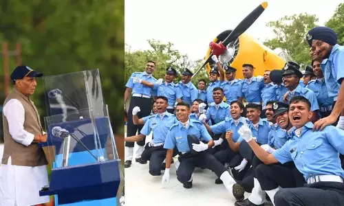 राजनाथ सिंह बोले– युद्ध का स्वरूप बदला, IAF को नई तकनीक और रणनीति अपनाने की जरूरत राजनाथ सिंह बोले– युद्ध का स्वरूप बदला, IAF को नई तकनीक और रणनीति अपनाने की जरूरत
