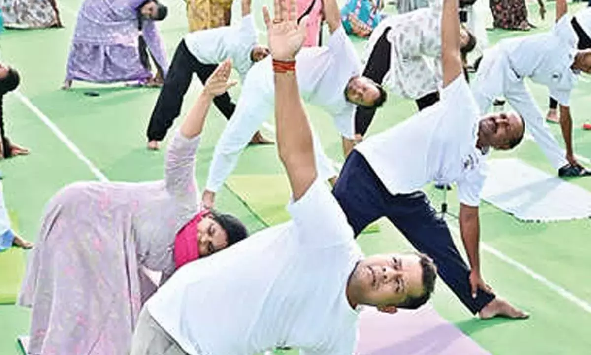 योग तनाव दूर करने का एक दिव्य उपाय: कलेक्टर योग तनाव दूर करने का एक दिव्य उपाय: कलेक्टर