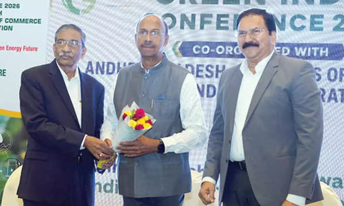 Andhra: AP भारत की ग्रीन एनर्जी राजधानी बनेगा: PCB प्रमुख Andhra: AP भारत की ग्रीन एनर्जी राजधानी बनेगा: PCB प्रमुख