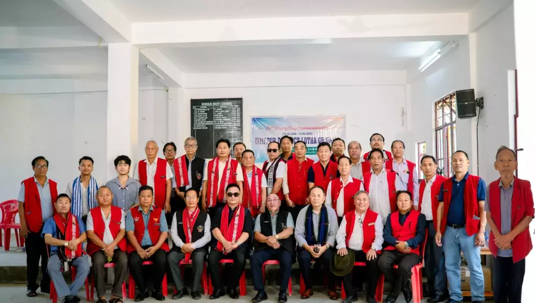 Dimapur जिले के लोथा जीबी यूनियन ने ‘20वां स्थापना दिवस’ मनाया