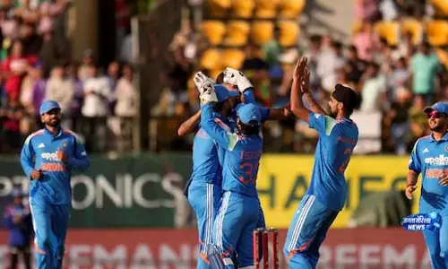 IND vs AFG 1st ODI: नीतीश रेड्डी का विकेट, मोहम्मद नबी 9 रन पर आउट