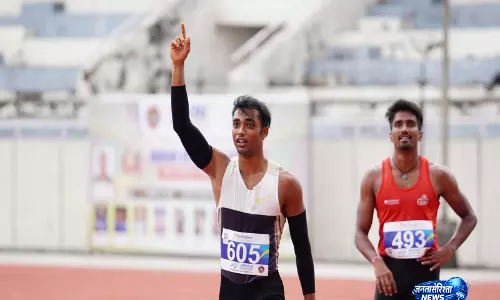 Tejas Shirse ने 110 मीटर हर्डल्स में बनाया नया राष्ट्रीय रिकॉर्ड, 13.27 सेकंड में क्वालिफाई Tejas Shirse ने 110 मीटर हर्डल्स में बनाया नया राष्ट्रीय रिकॉर्ड, 13.27 सेकंड में क्वालिफाई
