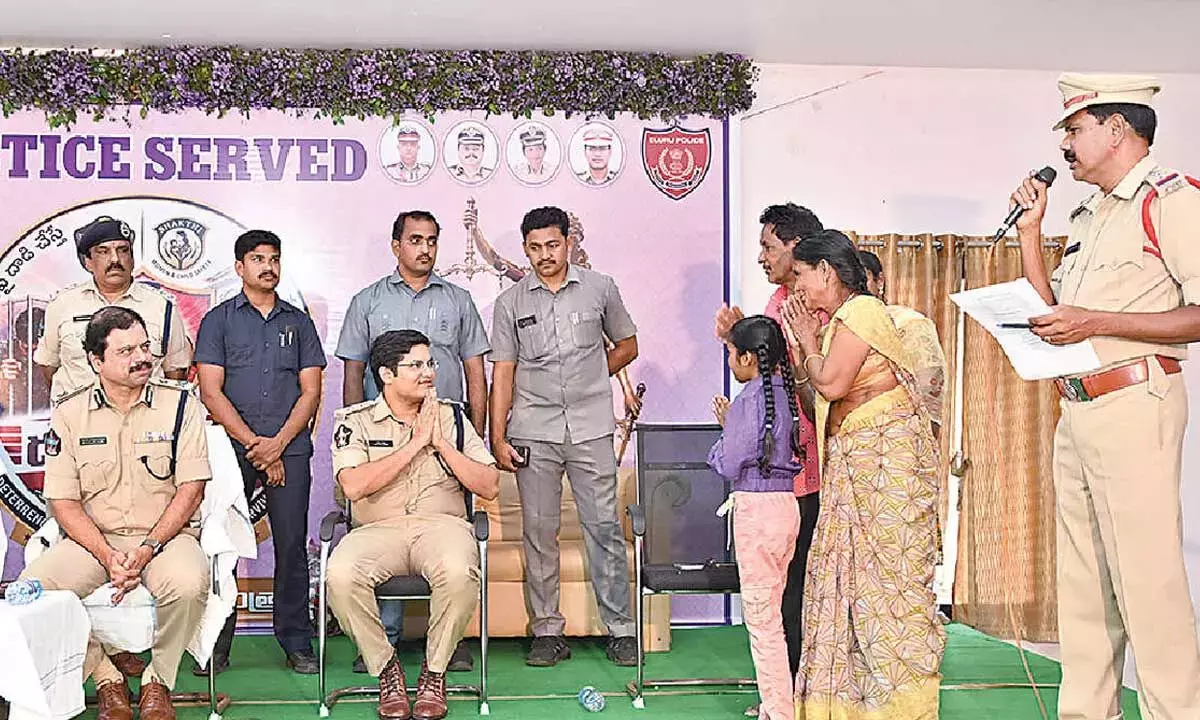 Andhra: अपराधियों को सज़ा दिलाना सुनिश्चित करना Andhra: अपराधियों को सज़ा दिलाना सुनिश्चित करना