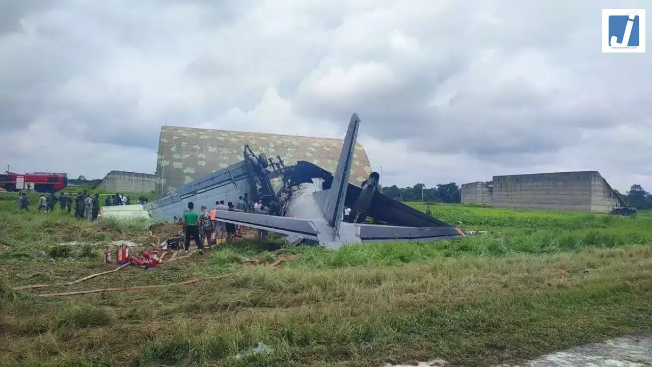 भारतीय वायुसेना का AN-32 एयरक्राफ्ट क्रैश, IAF के 5 जवान शहीद