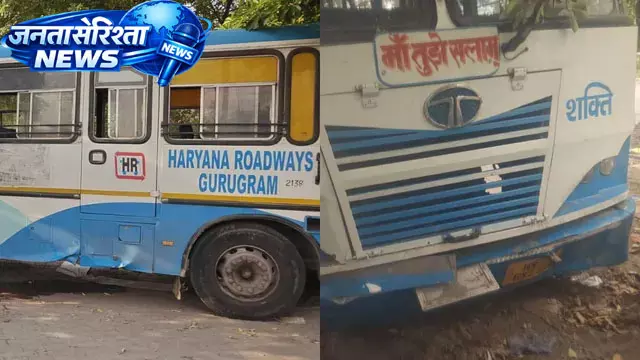 Panipat : ब्रेक फेल बस को चालक ने पेड़ से टकराकर रोका, 70 यात्री सुरक्षित Panipat : ब्रेक फेल बस को चालक ने पेड़ से टकराकर रोका, 70 यात्री सुरक्षित