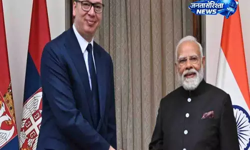 PM Modi ने सर्बियाई राष्ट्रपति की शुभकामनाओं के लिए धन्यवाद दिया PM Modi ने सर्बियाई राष्ट्रपति की शुभकामनाओं के लिए धन्यवाद दिया