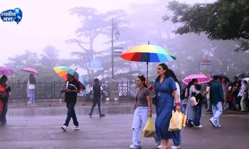 Himachal में भारी बारिश का अलर्ट, 5 जिलों में चेतावनी