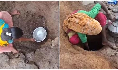 Igatpuri के शेनवाड बुद्रुक गांव में भीषण जल संकट Igatpuri के शेनवाड बुद्रुक गांव में भीषण जल संकट