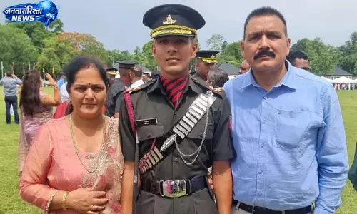 सैनिक परंपरा की मिसाल, सूबेदार के बेटे Ratish बने लेफ्टिनेंट, देहरादून में मिला कमीशन