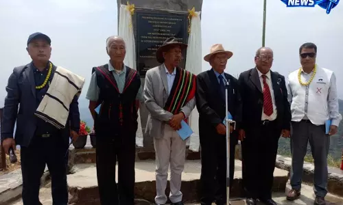 Nagaland: मोनोलिथ समर्पण पर त्सोपो कबीले के क्लैरीज़