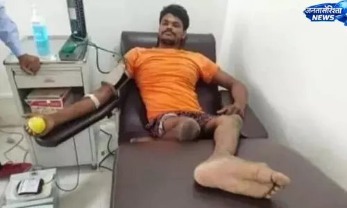 Bihar : दिव्यांगता के बावजूद रक्तदान से बनी मिसाल, समाज सेवा में सक्रिय भूमिका