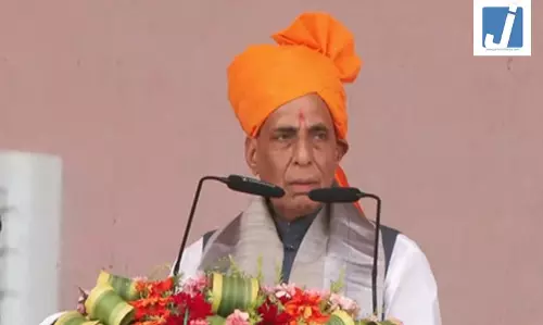 नापाक हरकतें बंद कर दे पाकिस्तान, नहीं तो अब दाना-पानी कर देंगे बंद: राजनाथ सिंह