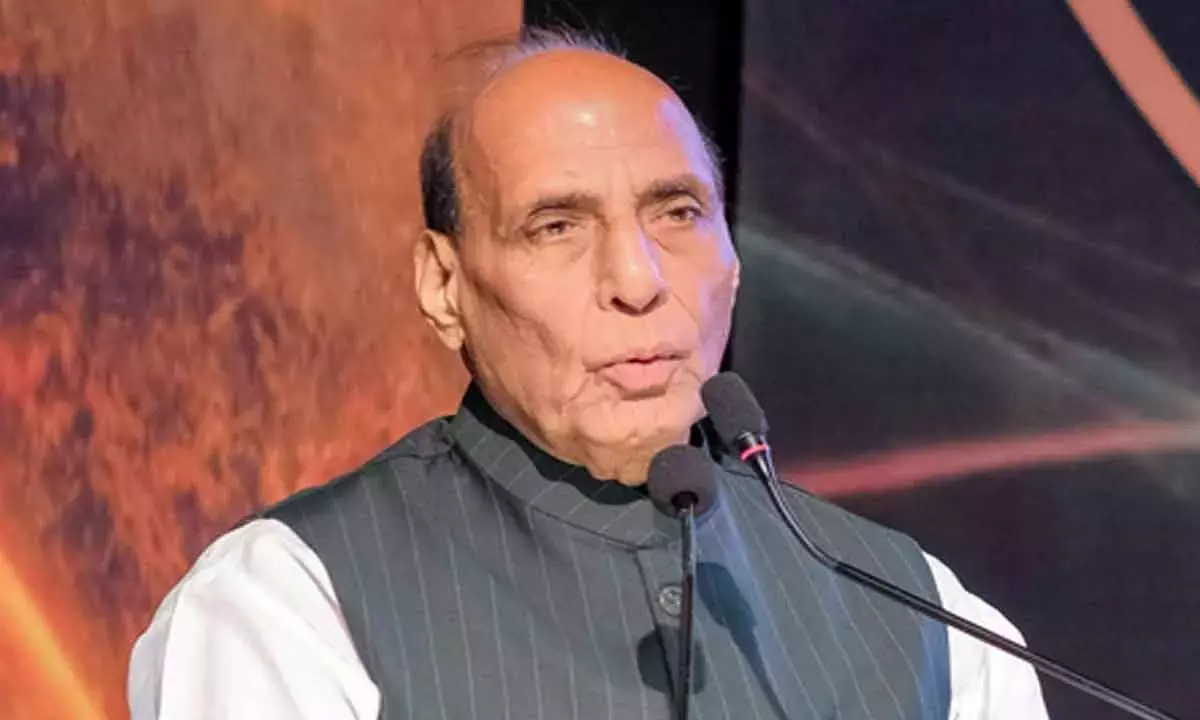 Telangana: राजनाथ ने सफल मिसाइल परीक्षणों के लिए DRDO वैज्ञानिकों की सराहना की Telangana: राजनाथ ने सफल मिसाइल परीक्षणों के लिए DRDO वैज्ञानिकों की सराहना की