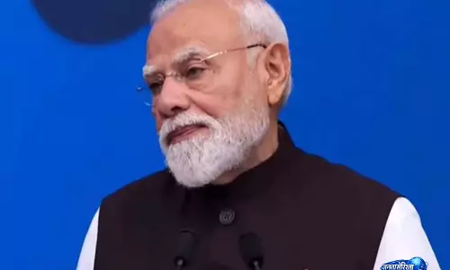 PM मोदी ने फ्रांस में भारत-फ्रांस संबंधों को बताया मजबूत और साझा मूल्यों पर आधारित PM मोदी ने फ्रांस में भारत-फ्रांस संबंधों को बताया मजबूत और साझा मूल्यों पर आधारित