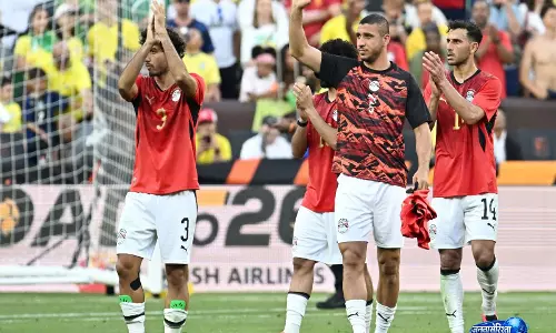 मिस्र FIFA वर्ल्ड कप किट से AFCON स्टार्स की तस्वीरें हटाएगा मिस्र FIFA वर्ल्ड कप किट से AFCON स्टार्स की तस्वीरें हटाएगा