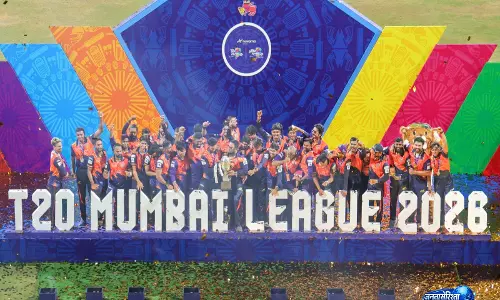 तुषार देशपांडे, चिन्मय सुतार के अभिनय से MSC मराठा रॉयल्स ने टी20 मुंबई लीग खिताब का बचाव किया तुषार देशपांडे, चिन्मय सुतार के अभिनय से MSC मराठा रॉयल्स ने टी20 मुंबई लीग खिताब का बचाव किया