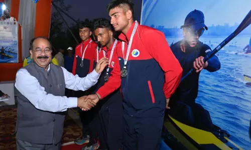 कयाकिंग-कैनोइंग को आगे बढ़ाने हरसंभव सहयोग देगी सरकार: अरुण साव कयाकिंग-कैनोइंग को आगे बढ़ाने हरसंभव सहयोग देगी सरकार: अरुण साव