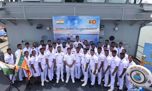 INS शारदा की श्रीलंका की सफल यात्रा संपन्न हुई INS शारदा की श्रीलंका की सफल यात्रा संपन्न हुई