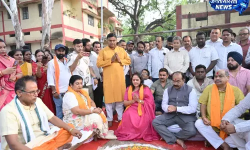 उप मुख्यमंत्री अरुण साव ने 2500 किलोलीटर क्षमता के पानी टंकी निर्माण का किया भूमिपूजन उप मुख्यमंत्री अरुण साव ने 2500 किलोलीटर क्षमता के पानी टंकी निर्माण का किया भूमिपूजन
