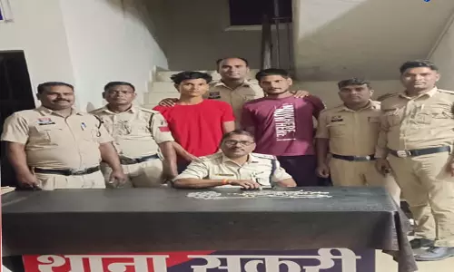 चोरी का 24 घंटे में खुलासा, डॉग स्क्वॉड की मदद से दो आरोपी गिरफ्तार चोरी का 24 घंटे में खुलासा, डॉग स्क्वॉड की मदद से दो आरोपी गिरफ्तार