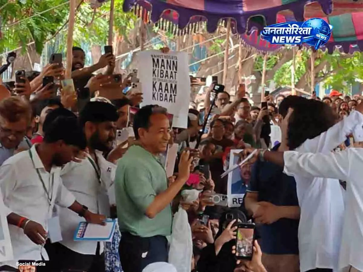 सोनम वांगचुक ने निष्पक्ष परीक्षाओं और साफ भविष्य पर जोर दिया सोनम वांगचुक ने निष्पक्ष परीक्षाओं और साफ भविष्य पर जोर दिया