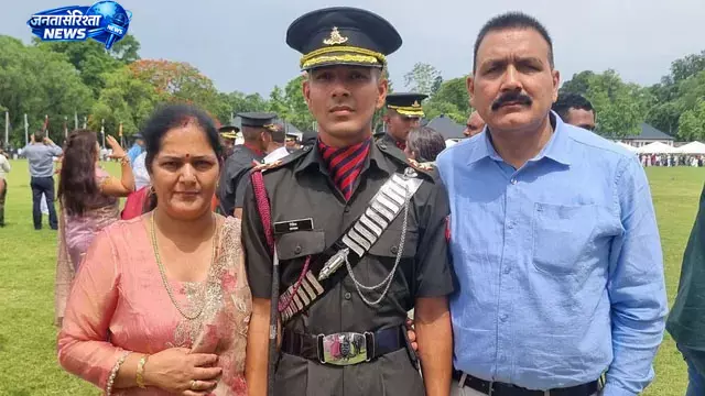 सैनिक परंपरा की मिसाल, सूबेदार के बेटे Ratish बने लेफ्टिनेंट, देहरादून में मिला कमीशन