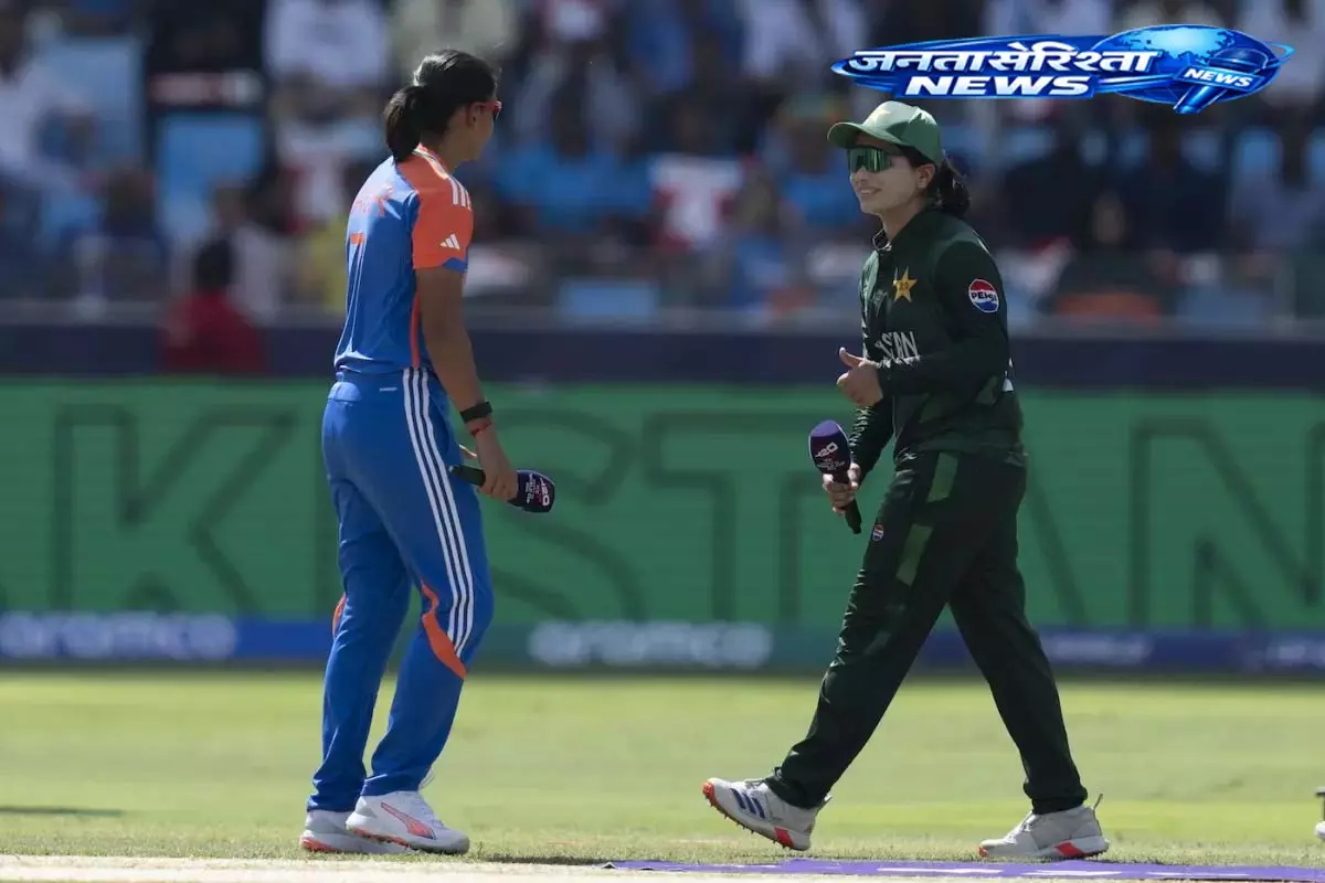 Womens T20 World Cup:भारत-पाक मैच में हैंडशेक पर हरमनप्रीत का जवाब Womens T20 World Cup:भारत-पाक मैच में हैंडशेक पर हरमनप्रीत का जवाब