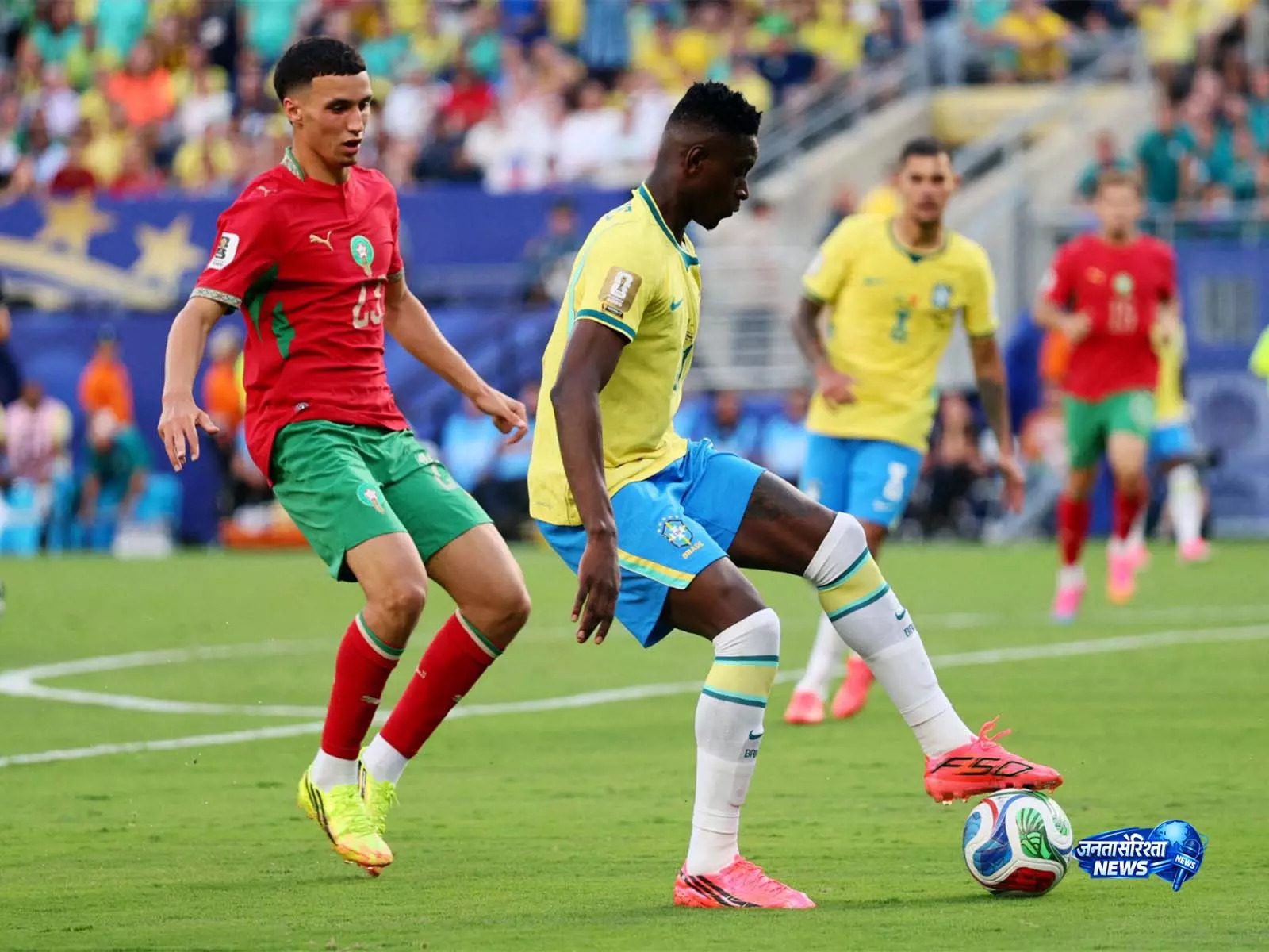 Morocco coach Ouahbi बोले—Brazil के खिलाफ ड्रॉ में टीम का साहसी प्रदर्शन Morocco coach Ouahbi बोले—Brazil के खिलाफ ड्रॉ में टीम का साहसी प्रदर्शन