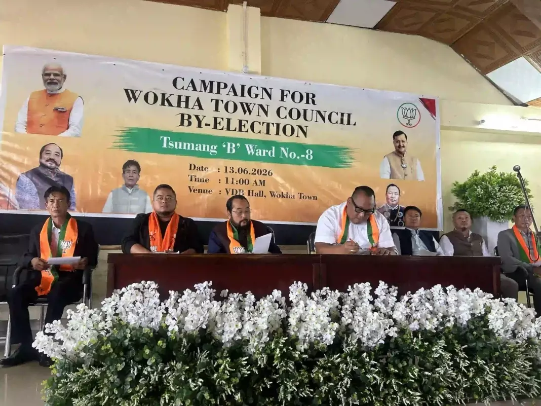 पैटन ने वोखा में बीजेपी के प्रचार के दौरान स्वतंत्र और निष्पक्ष चुनाव की मांग की