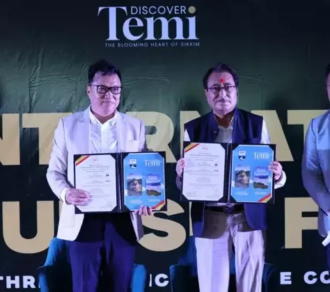 TEMI: अरुणाचल और सिक्किम ACs ने सहयोग के लिए MoU पर हस्ताक्षर किए TEMI: अरुणाचल और सिक्किम ACs ने सहयोग के लिए MoU पर हस्ताक्षर किए