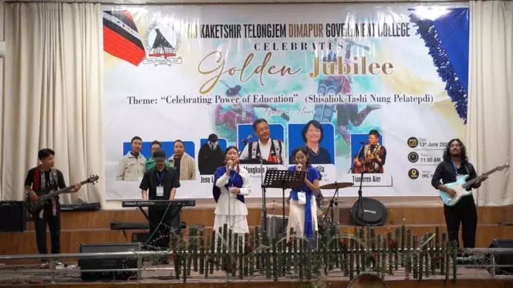 Dimapur में AKTDGC ने धूमधाम से मनाई स्वर्ण जयंती Dimapur में AKTDGC ने धूमधाम से मनाई स्वर्ण जयंती