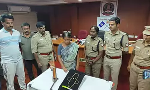 Rasipuram में फार्महाउस में अकेली महिला से हथियार के बल पर लूट, दो आरोपी गिरफ्तार