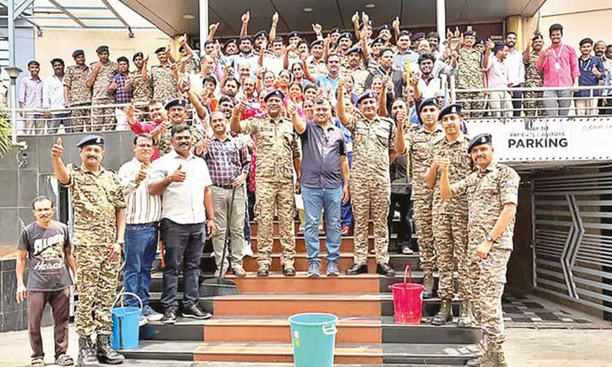 Andhra: ‘स्वच्छ सिंधु’ अस्पताल में स्वच्छता को बढ़ावा देता है Andhra: ‘स्वच्छ सिंधु’ अस्पताल में स्वच्छता को बढ़ावा देता है