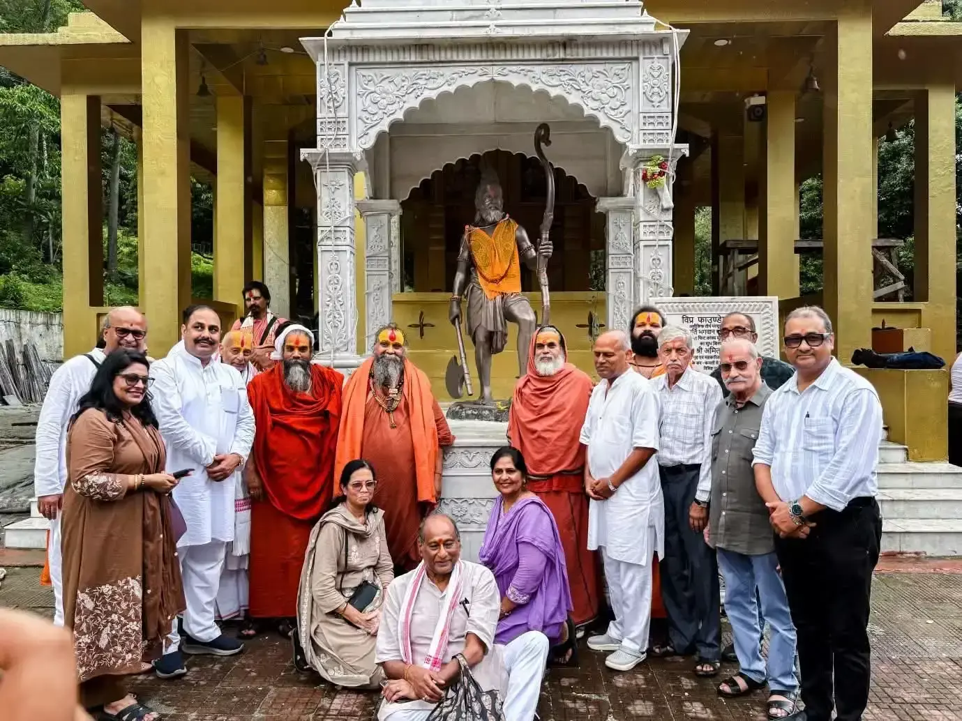 Jaipur: सनातन परंपरा को दर्शाती है भगवान परशुराम की प्रतिमा: राजेंद्रदास महाराज