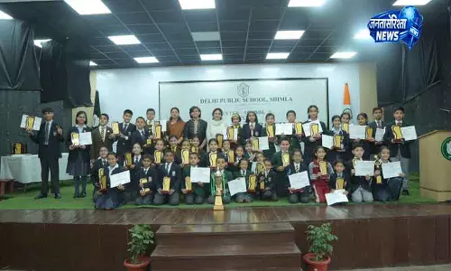 न्यू Shimla स्कूल ने जीता ओवरऑल खिताब न्यू Shimla स्कूल ने जीता ओवरऑल खिताब