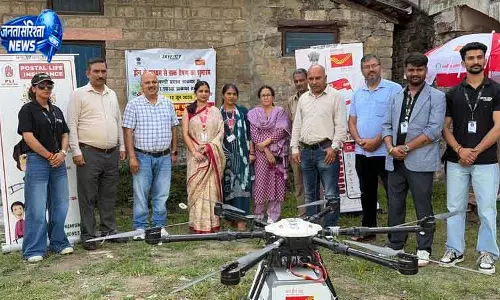 Mandi में ड्रोन मेल सेवा शुरू Mandi में ड्रोन मेल सेवा शुरू