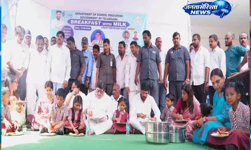 Telangana में नए सत्र के साथ छात्रों के लिए नाश्ता योजना शुरू