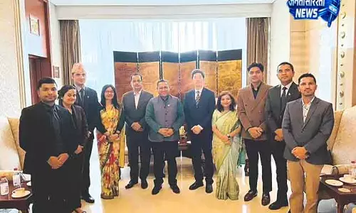 नेपाल के विदेश मंत्री China पहुँचे