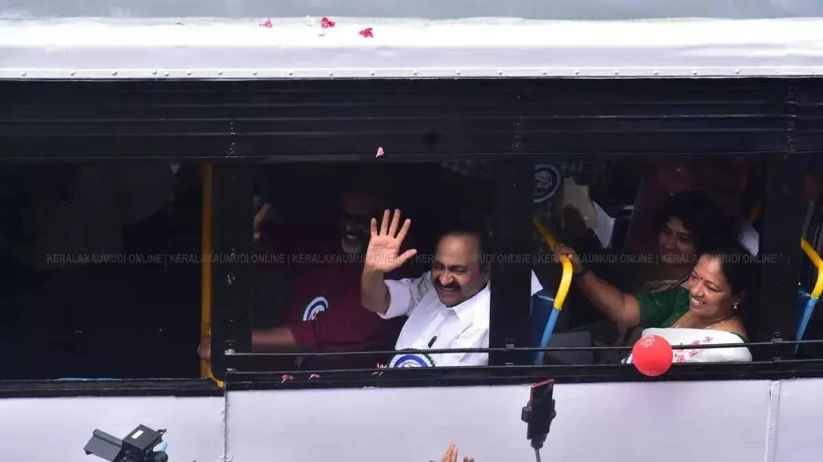 KSRTC प्रियदर्शिनी योजना का उद्घाटन, मुफ्त यात्रा पर स्पष्टता दी गई KSRTC प्रियदर्शिनी योजना का उद्घाटन, मुफ्त यात्रा पर स्पष्टता दी गई