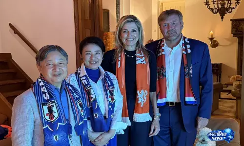 Japan-नीदरलैंड वर्ल्ड कप मुकाबला ड्रॉ, सम्राट नारुहितो और किंग विलेम-अलेक्जेंडर ने देखा मैच Japan-नीदरलैंड वर्ल्ड कप मुकाबला ड्रॉ, सम्राट नारुहितो और किंग विलेम-अलेक्जेंडर ने देखा मैच